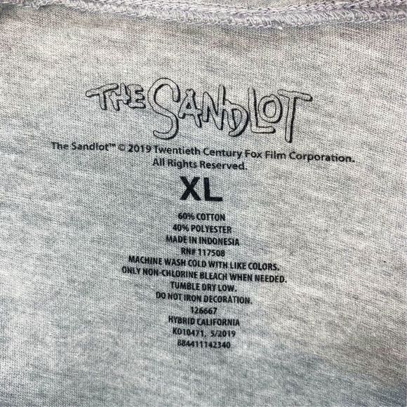 20th Century Fox The Sandlot You’re Killin’ Me Smalls Tee - Size XL - Picture 3 of 3